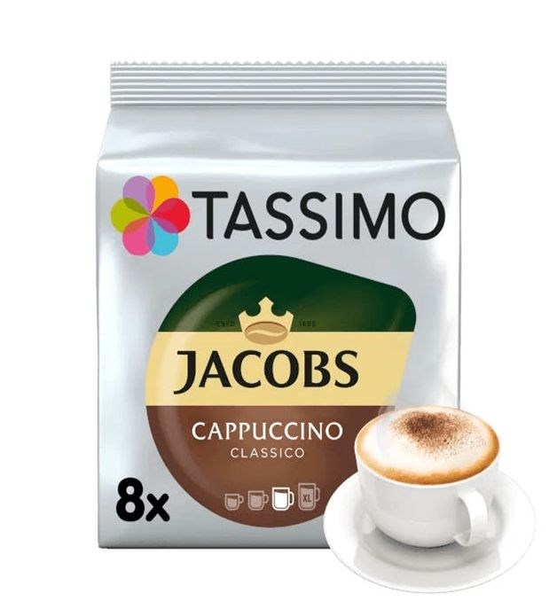 Tassimo Jacobs Cappuccino Classico (8 порций) 3601 - фото 4891