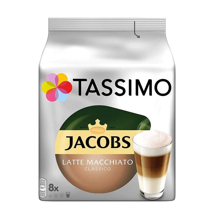 Tassimo Jacobs Latte Macciato Classico (8 порций) 3602 - фото 4895