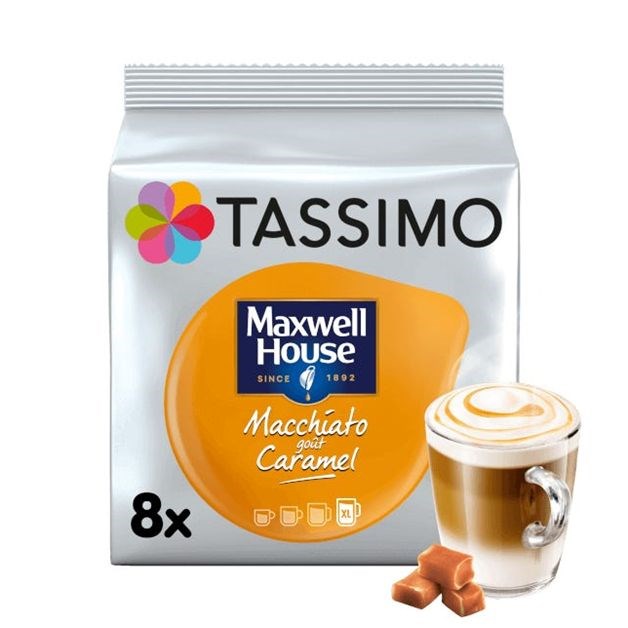 Tassimo Maxwell House Macchiato Caramel (8 порций) 3641 - фото 4952