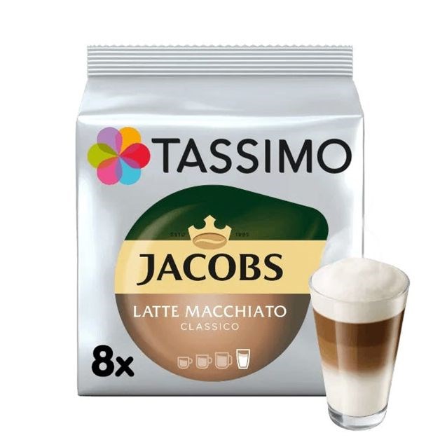 Tassimo Jacobs Typ Latte Macchiato Classico (8 порций) 3603 - фото 4955