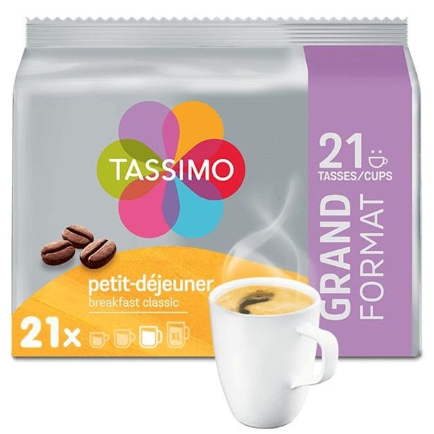 Tassimo Petit-Déjeuner Classic (21 порция) 3645