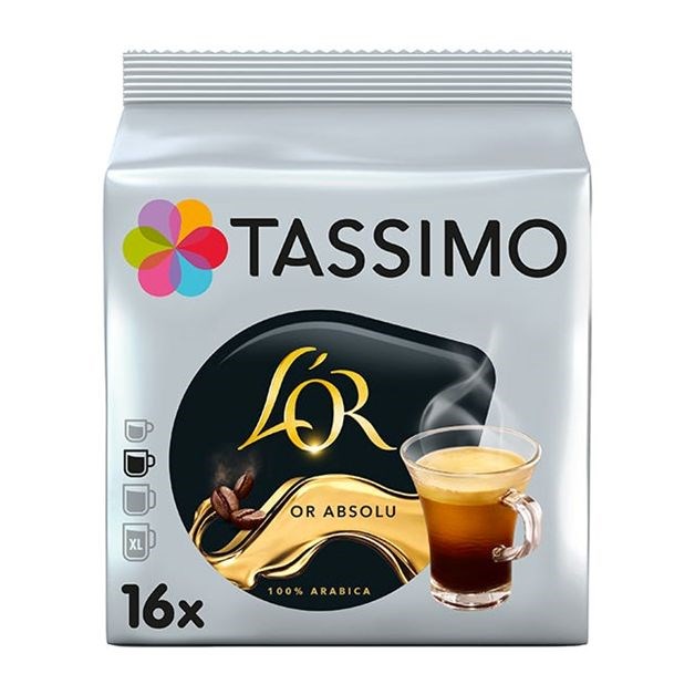 Tassimo L'OR Café Long Absolu (16 порций) 3647