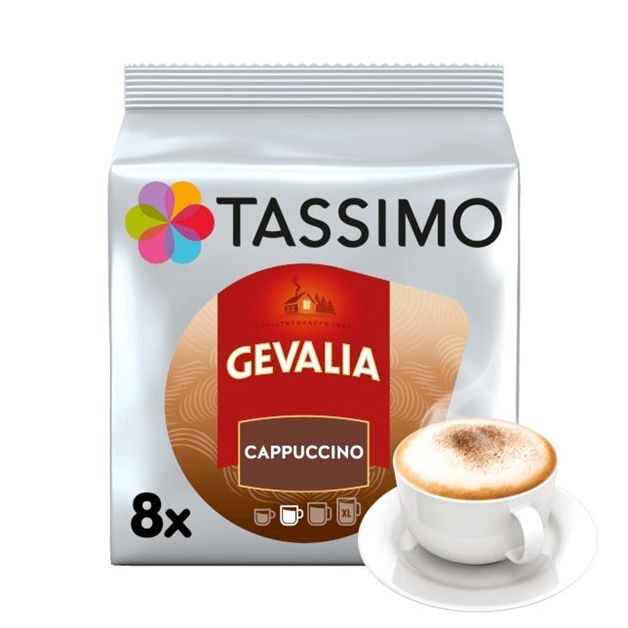 Tassimo Gevalia Cappuccino (8 порций) 3652