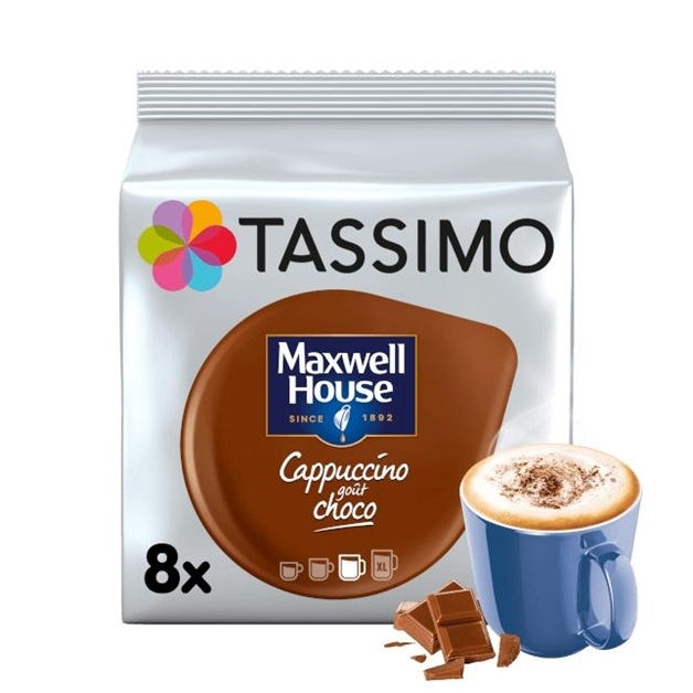 Tassimo Maxwell House Cappuccino Choco (8 порций) 3654