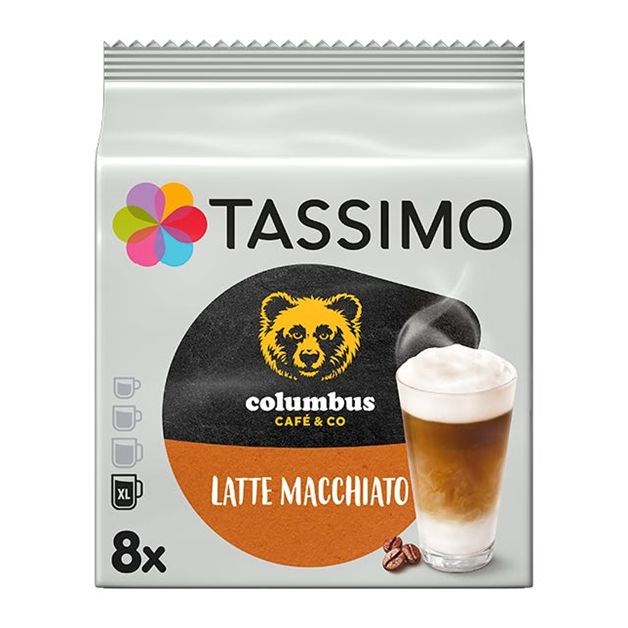 Tassimo Columbus Latte Macchiato (8 порций) 3656