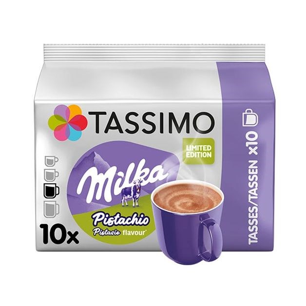 Tassimo Milka Pistachio (10 порций) 3774