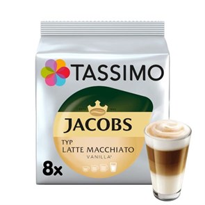 Tassimo Jacobs Latte Macchiato Vanilla (8 порций) 3607