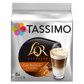 Tassimo L'OR Latte Macchiato Caramel (8 порций) 3633