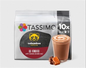 Tassimo Columbus Le Choco Caramel Beurre Salé (10 порций) 3770