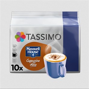 Tassimo Maxwell House Cappuccino Choco (10 порций) 3654