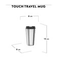 Термокружка Неспрессо Touch Travel Mug 345 мл 1702